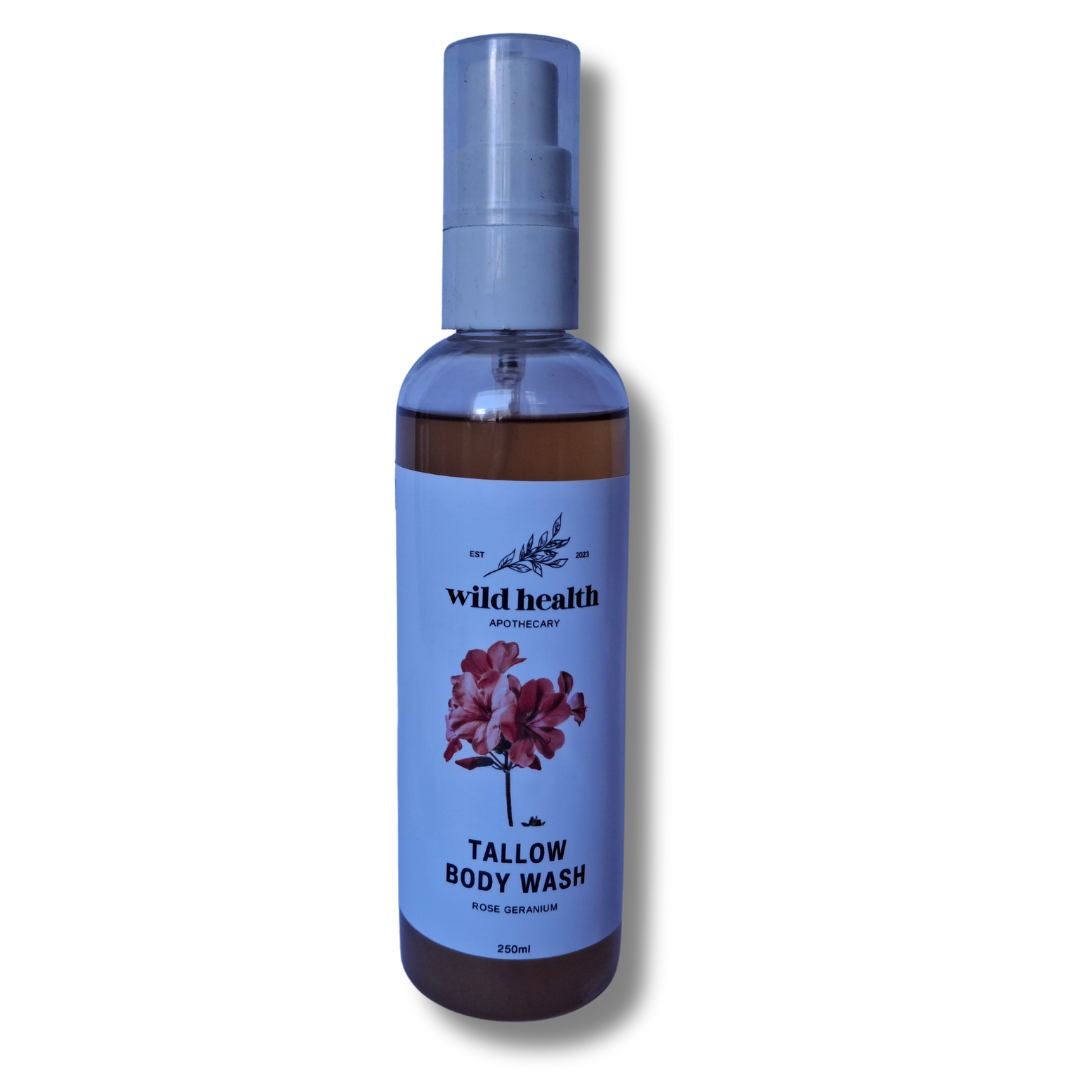 Tallow Body Wash - Rose Geranium