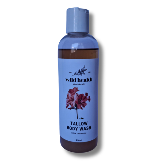 Tallow Body Wash - Rose Geranium
